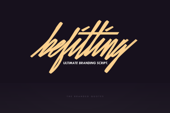 Befitting Font - Featured Image