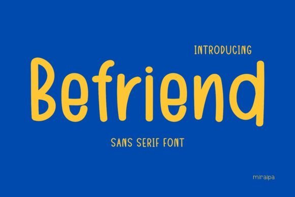 Befriend Font - Featured Image