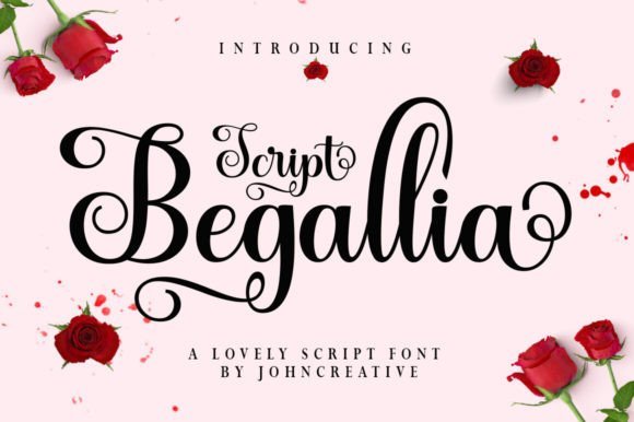 Begallia Font - Featured Image