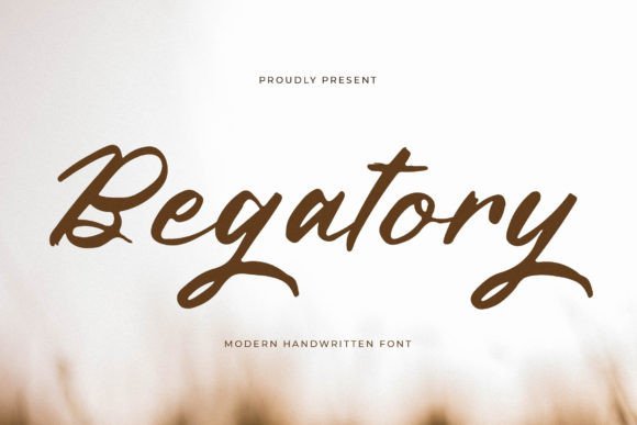 Begatory Font - Featured Image