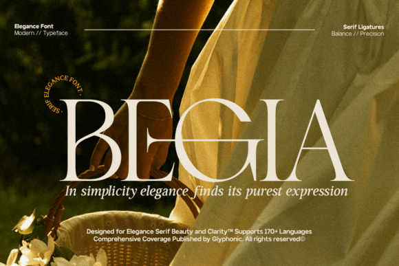 Begia Font - Featured Image