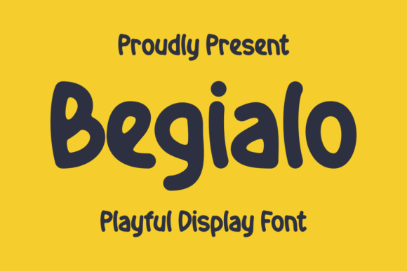 Begialo Font - Featured Image