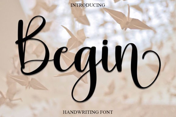 Begin Font - Featured Image
