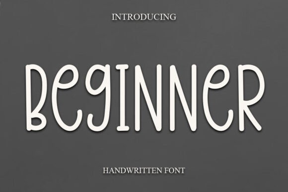 Beginner Font - Featured Image