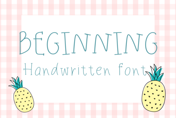 Beginning Font - Featured Image