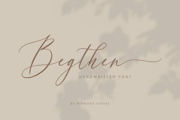 Begthen Font - Featured Image