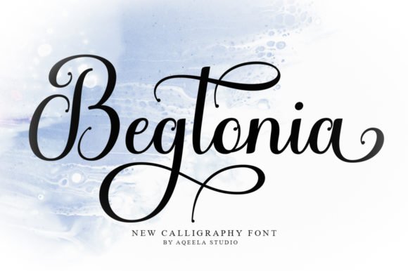 Begtonia Font - Featured Image