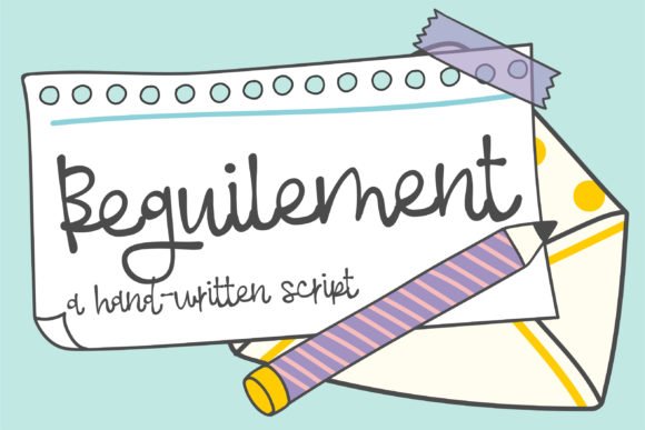 Beguilement Font - Featured Image