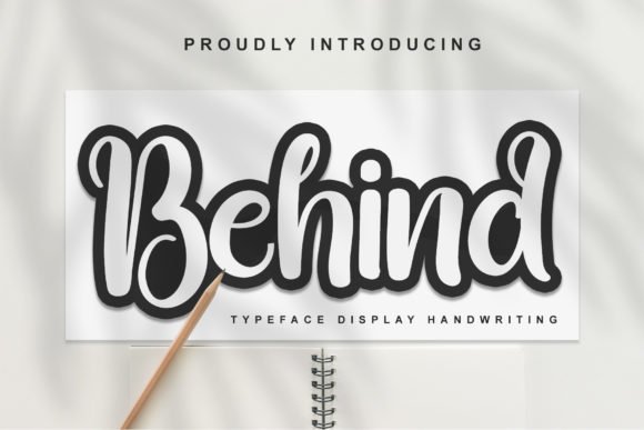 Behind Font - Featured Image