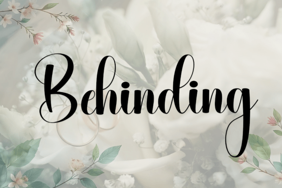 Behinding Font - Featured Image