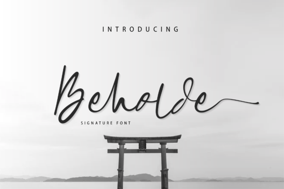 Beholde Font - Featured Image