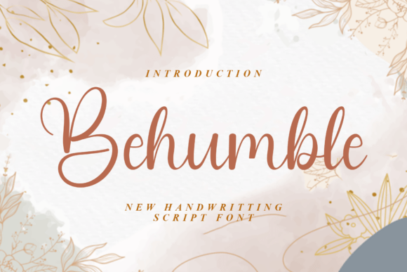 Behumble Font - Featured Image