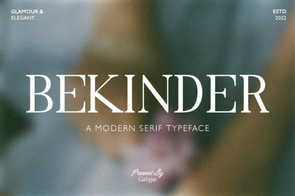 Bekinder Font - Featured Image