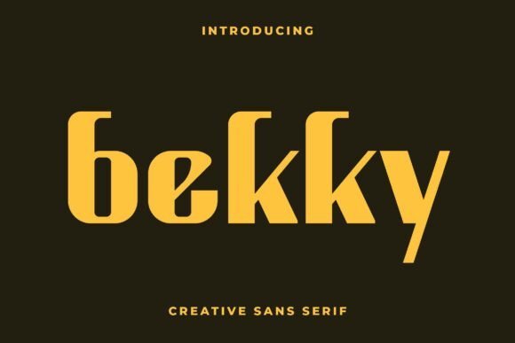 Bekky Font - Featured Image