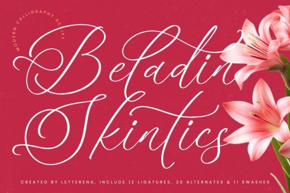 Beladin Skintics Font - Featured Image