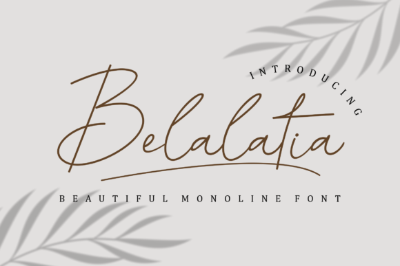 Belalatia Font - Featured Image