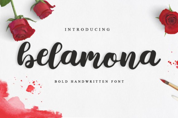 Belamona Font - Featured Image