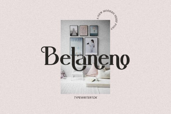Belaneno Font - Featured Image