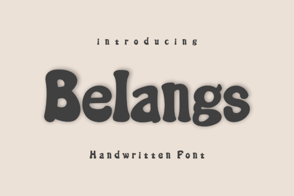 Belangs Font - Featured Image