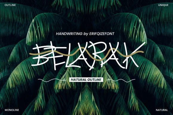Belarak Font - Featured Image