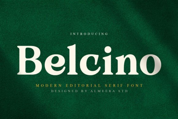 Belcino Font - Featured Image