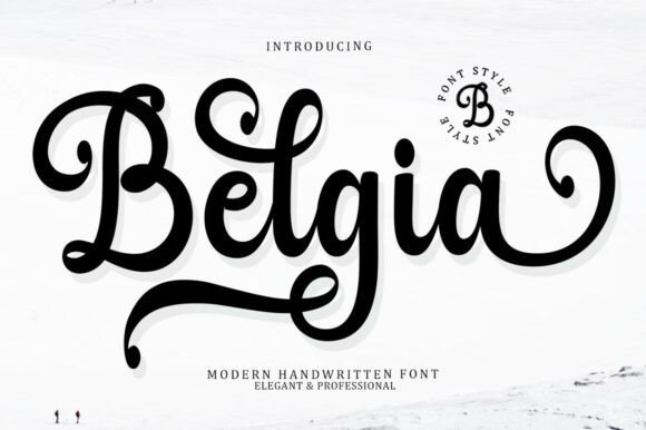 Belgia Font - Featured Image