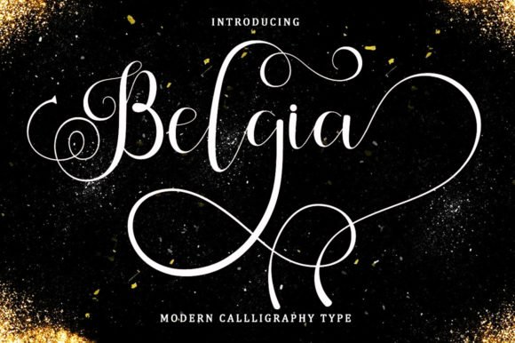 Belgia Font - Featured Image