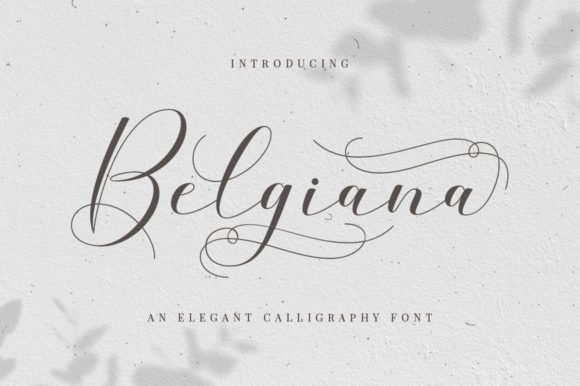 Belgiana Font - Featured Image