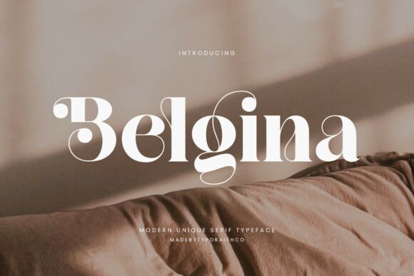 Belgina Font - Featured Image