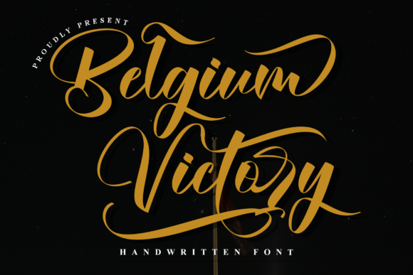 Belgium Victory Font - Featured Image