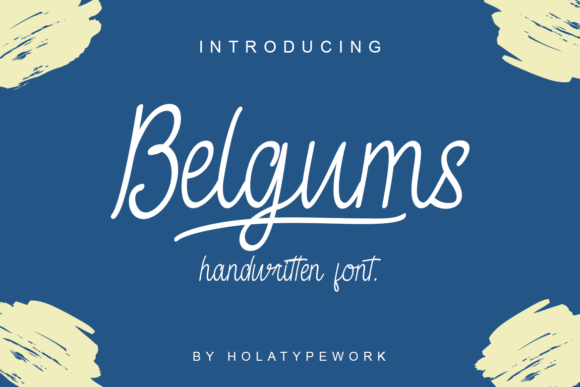Belgums Font - Featured Image