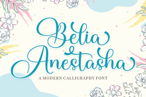 Belia Anestasha Font - Featured Image