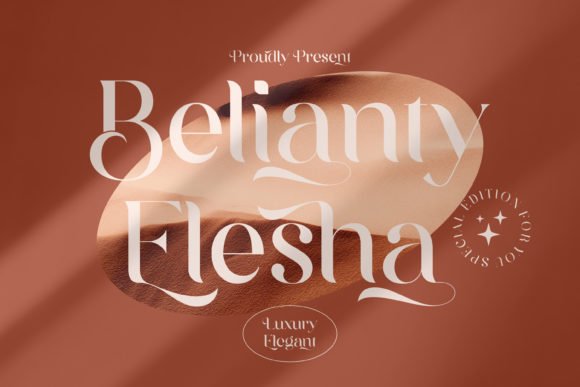 Belianty Elesha Font - Featured Image