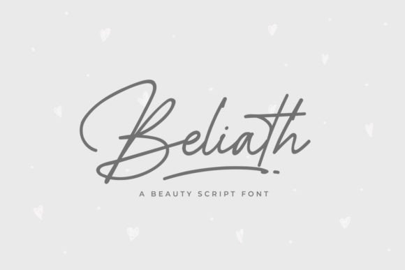 Beliath Font - Featured Image