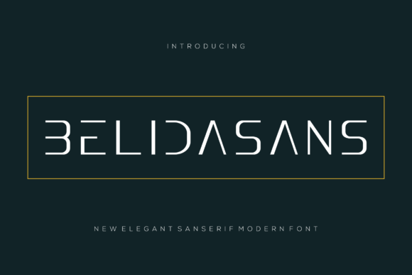 Belidasans Font - Featured Image