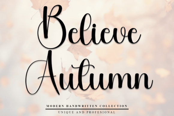 Believe Autumn Font - Featured Image