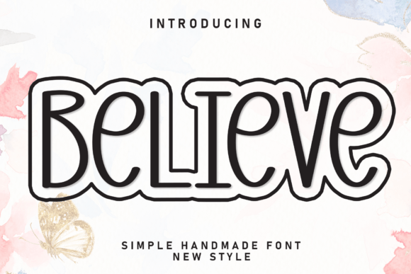 Believe Font - Featured Image