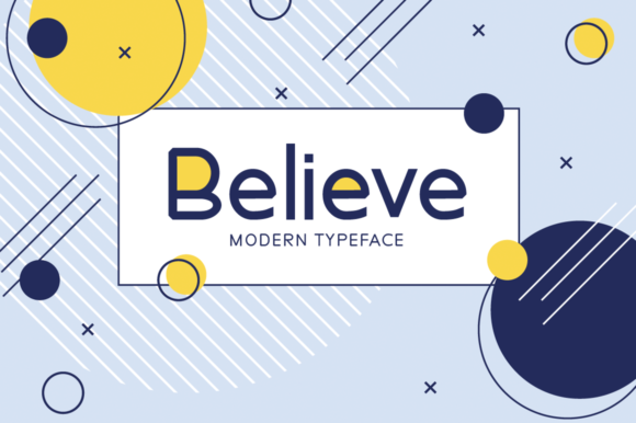 Believe Font - Featured Image