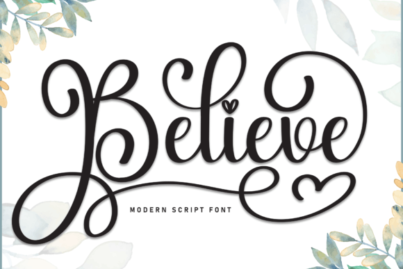 Believe Font - Featured Image