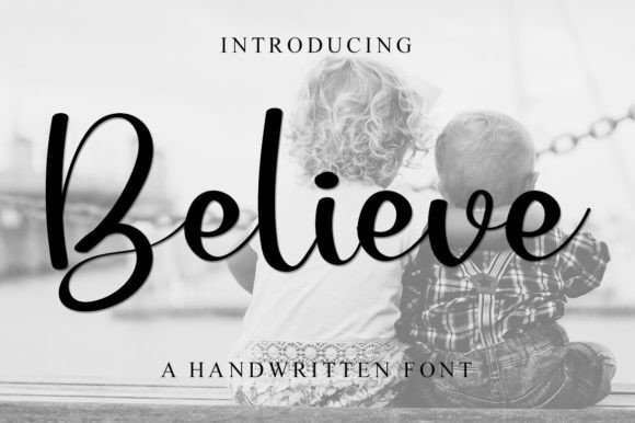 Believe Font - Featured Image