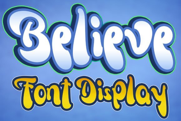 Believe Font - Featured Image