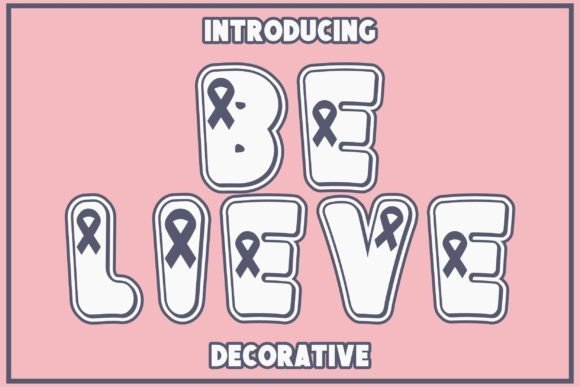 Believe Font - Featured Image
