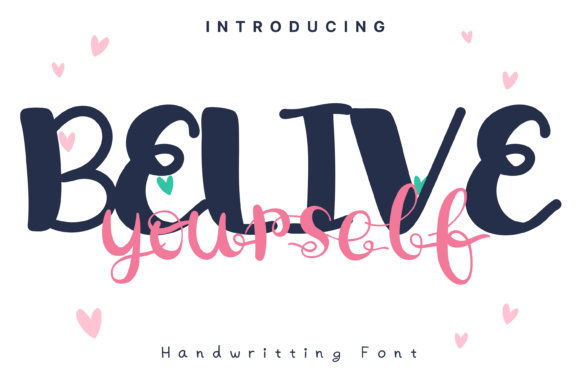 Believe Yourself Font - Featured Image