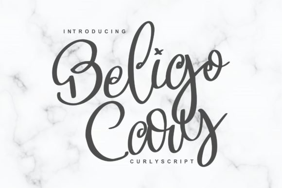 Beligo Cary Font - Featured Image