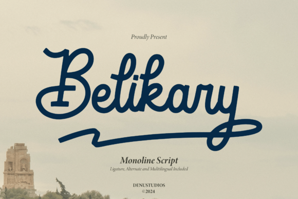Belikary Font - Featured Image