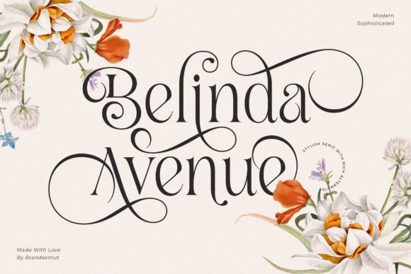 Belinda Avenue Font - Featured Image