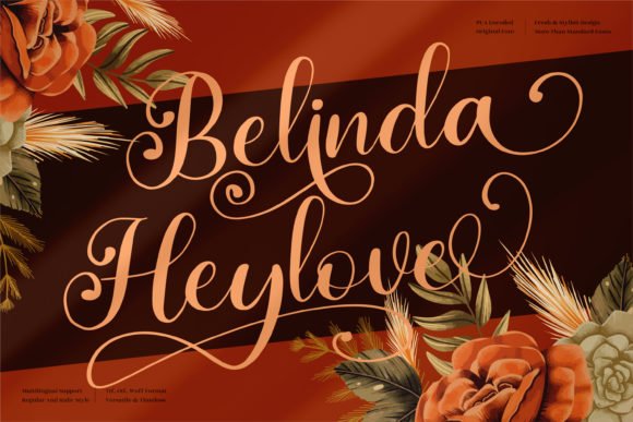 Belinda Heylove Font - Featured Image