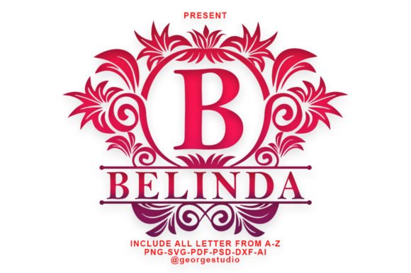 Belinda Monogram Font - Featured Image