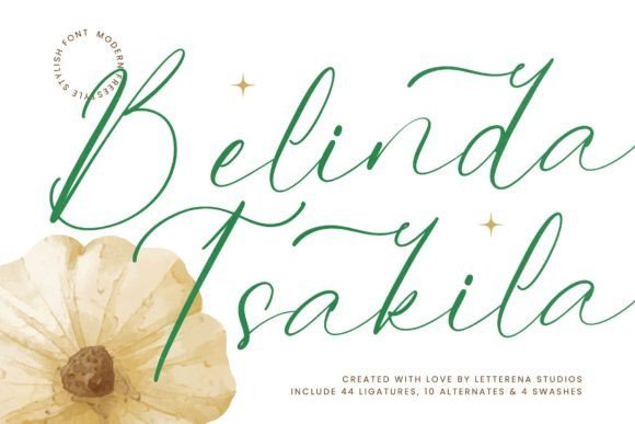 Belinda Tsakila Font - Featured Image