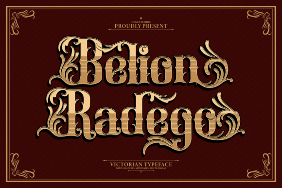 Belion Radego Font - Featured Image